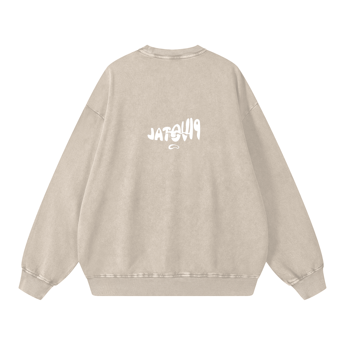 Snow Washed Oversized Sweatshirt